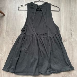 Black free people tank top size Small